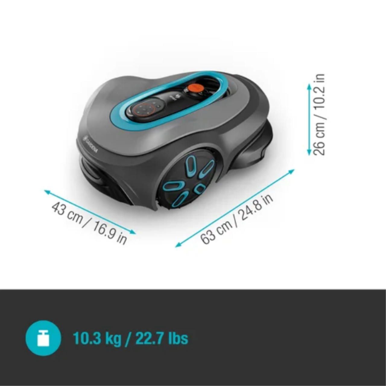 Mähroboter smart SILENO max 800 m²
